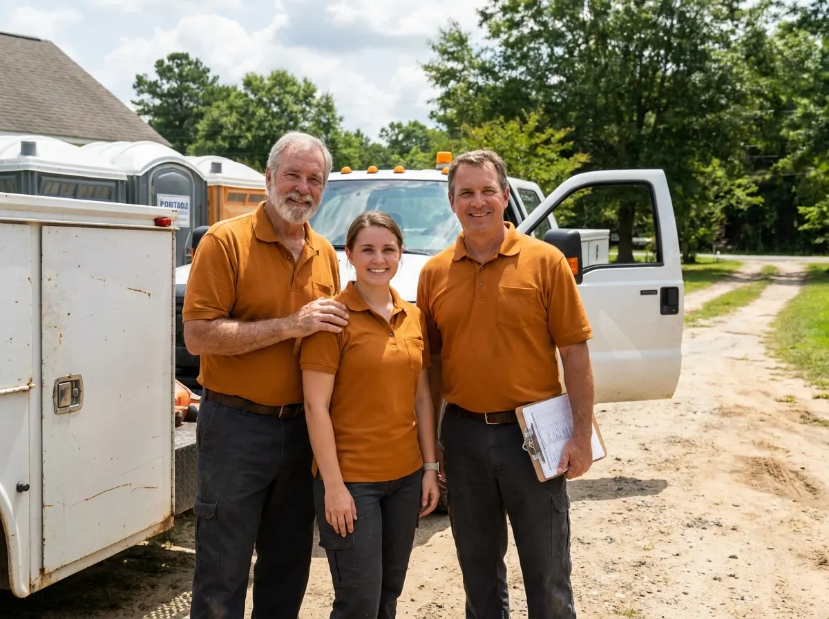 Orvando Porta Potty Rentals portable toilet rentals team in Goldsboro, NC